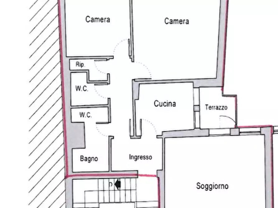 Immagine 11 di Appartamento in vendita  in Contra' Jacopo Cabianca a Vicenza
