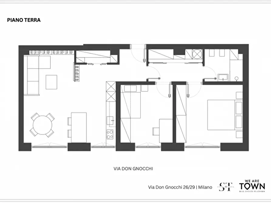 Immagine 43 di Appartamento in vendita  in Via Don Carlo Gnocchi 33 a Milano