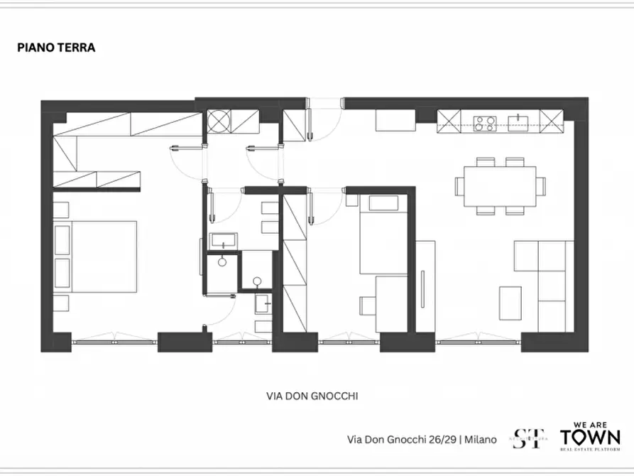 Immagine 45 di Appartamento in vendita  in Via Don Carlo Gnocchi 33 a Milano