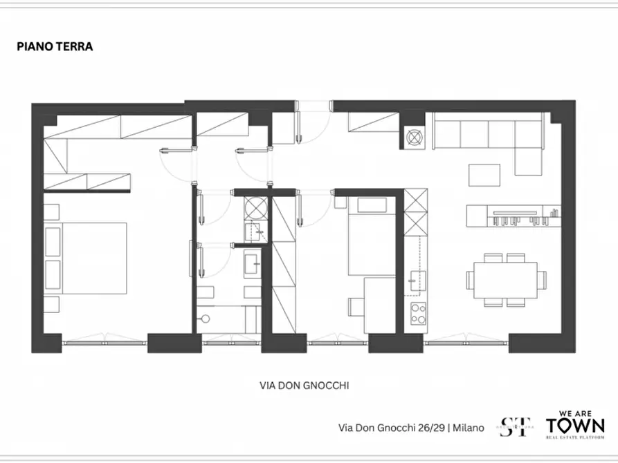 Immagine 46 di Appartamento in vendita  in Via Don Carlo Gnocchi 33 a Milano