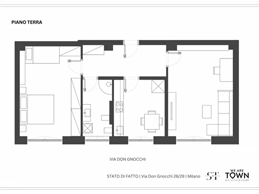 Immagine 47 di Appartamento in vendita  in Via Don Carlo Gnocchi 33 a Milano