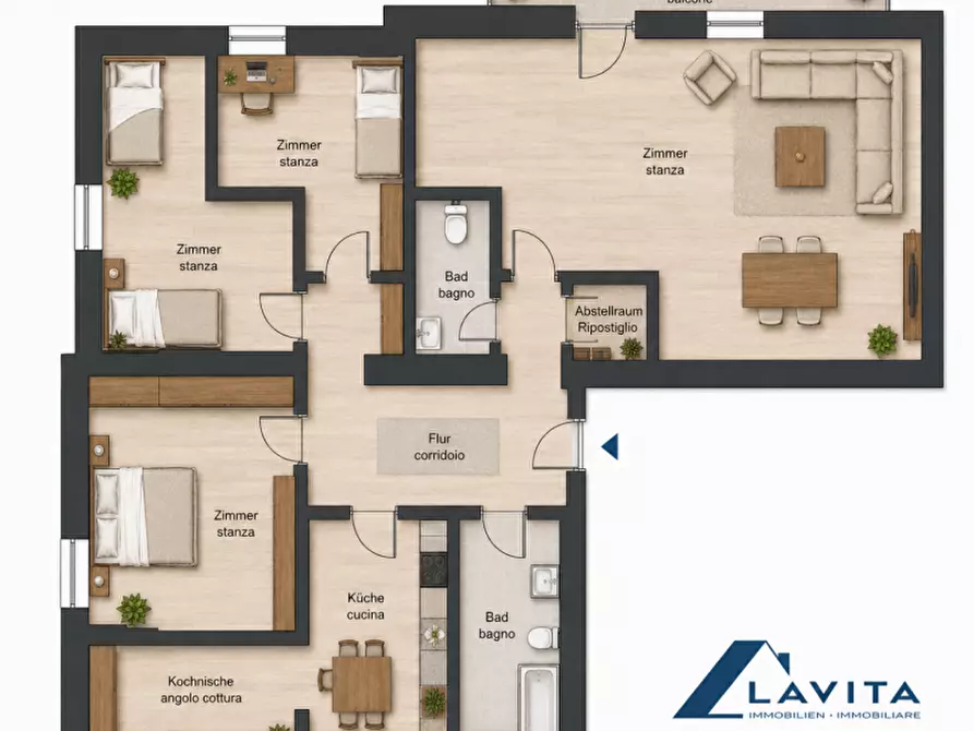 Immagine 32 di Appartamento in vendita  in Otto-Huber-Straße - Via Otto Huber a Merano .Meran.
