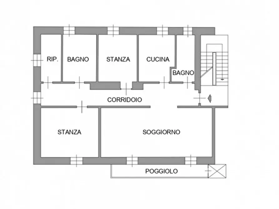 Immagine 31 di Appartamento in vendita  in Via delle Cave a Trento