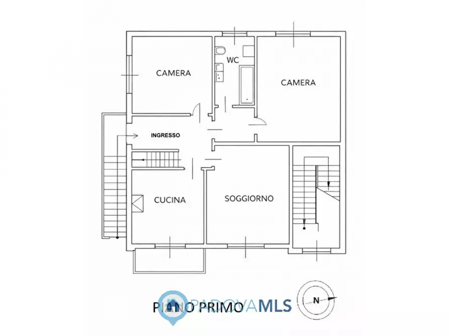 Immagine 52 di Casa bifamiliare in vendita  in VIA ZOPPO a Padova