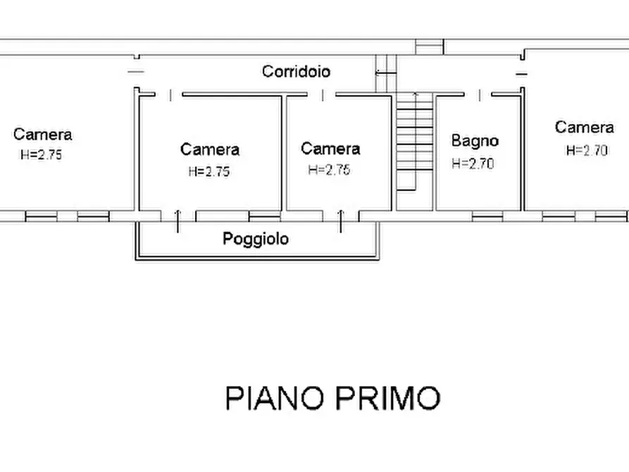 Immagine 22 di Villetta a schiera in vendita  in VIA VALGRANDE a Sant'urbano