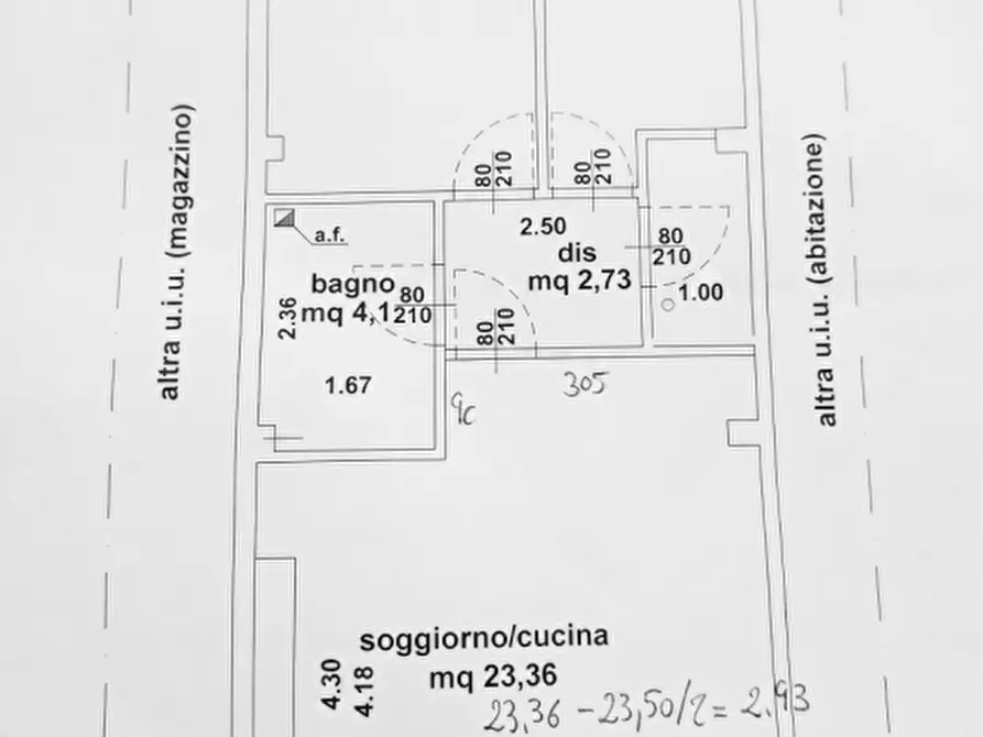 Immagine 2 di Appartamento in vendita  in via senio a Prato