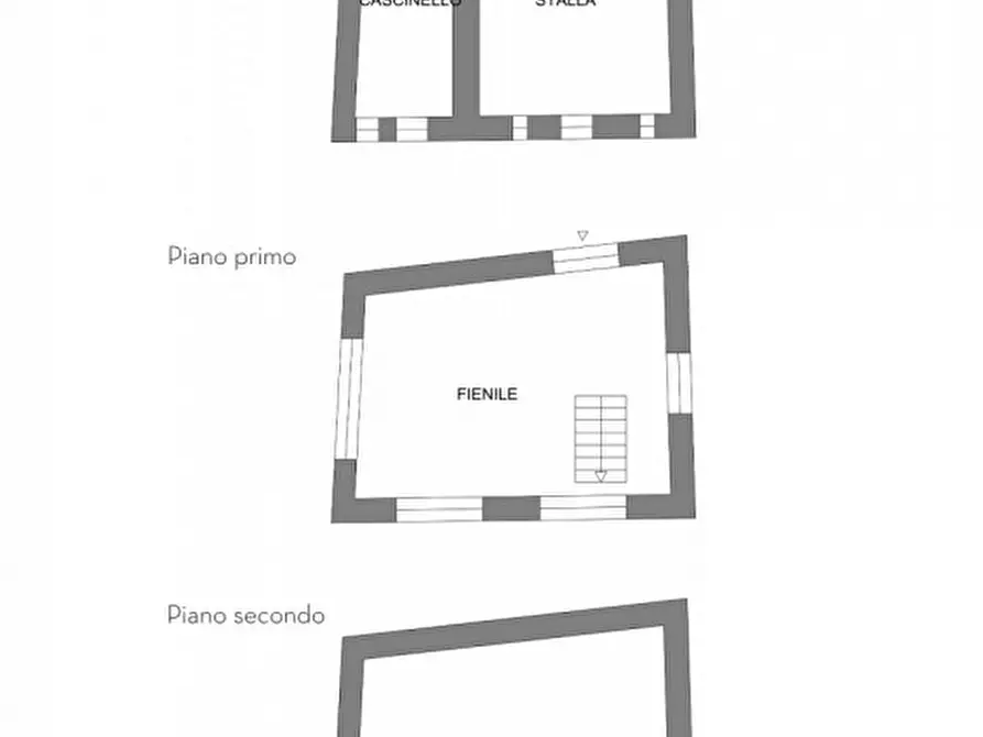Immagine 12 di Rustico / casale in vendita  in località Brio a Bocenago