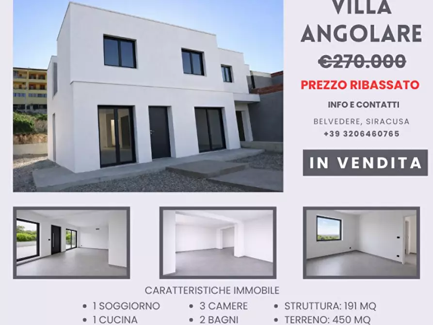 Immagine 1 di Villa in vendita  in Via Luigi Capuana a Siracusa