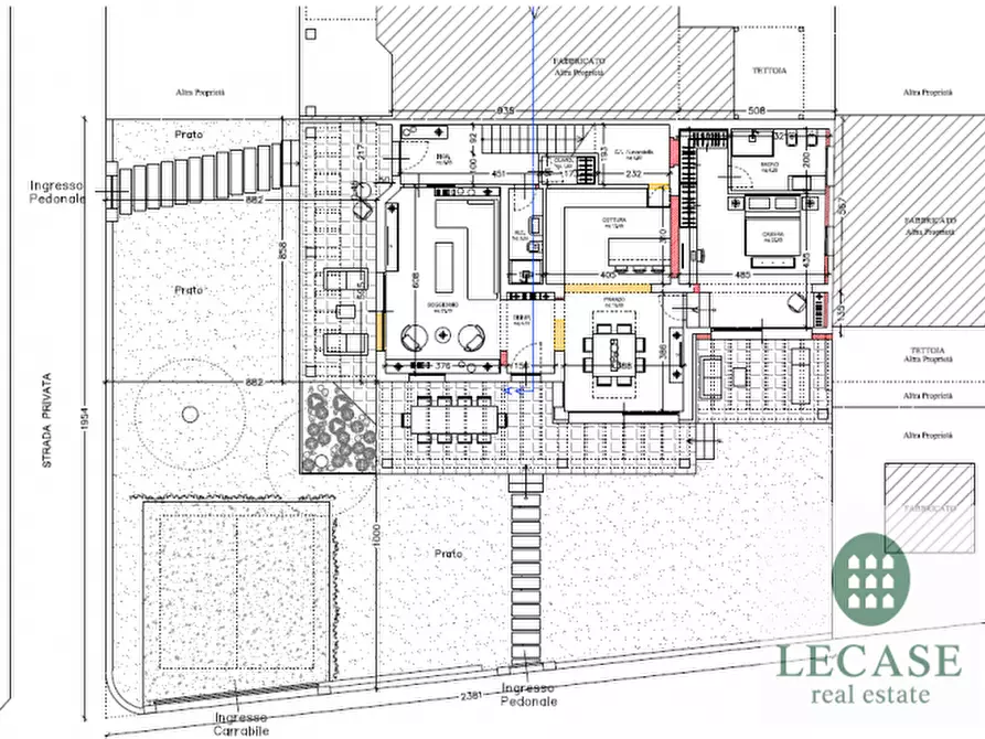 Immagine 5 di Casa bifamiliare in vendita  in Via Viner a Forte Dei Marmi