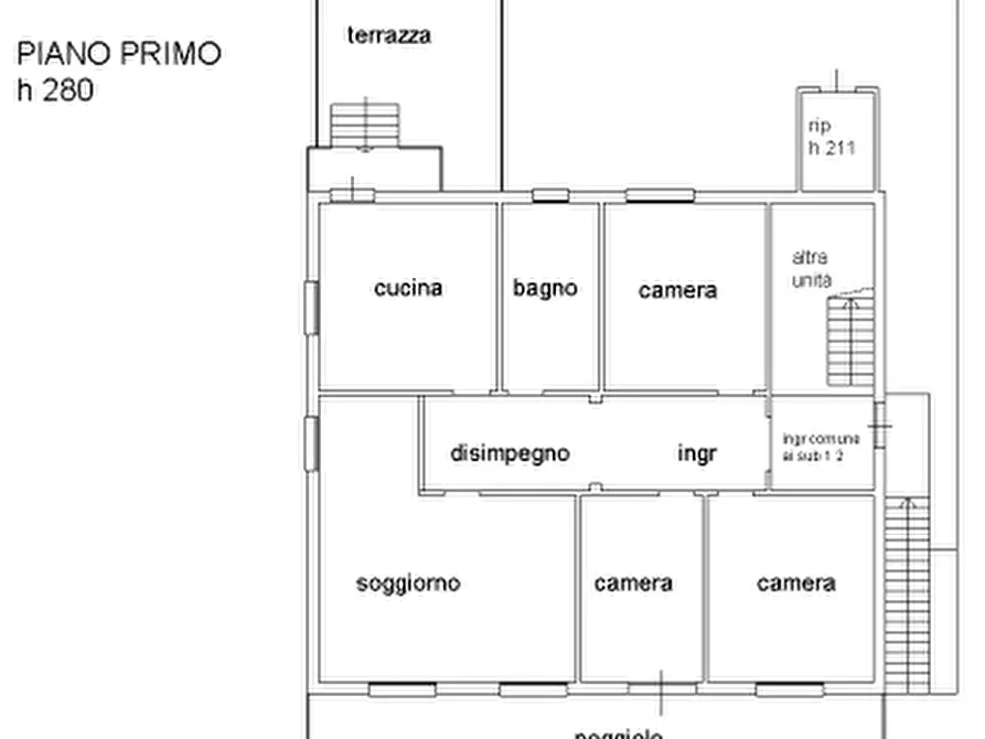 Immagine 10 di Appartamento in vendita  in Via Roma, 60 a Meolo