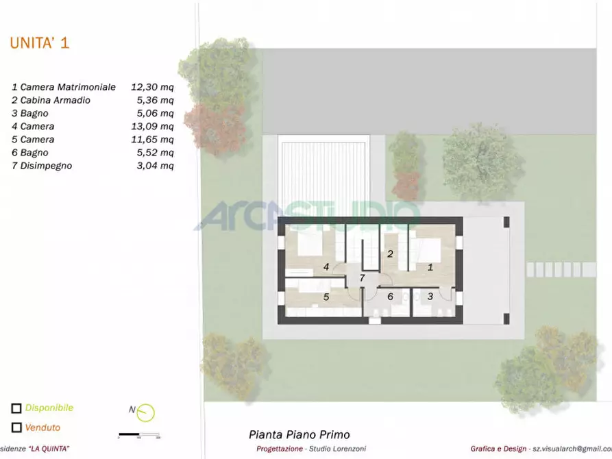 Immagine 4 di Villa in vendita  in Viale Stati Uniti a Quinto Vicentino