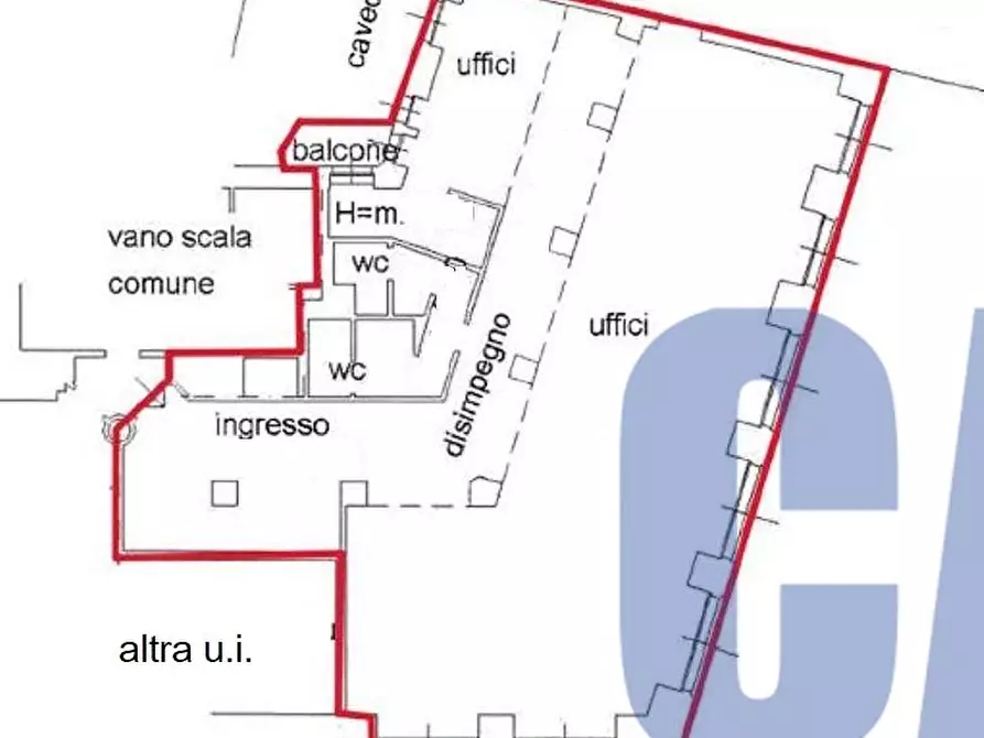 Immagine 15 di Ufficio in affitto  in VIA DURINI a Milano