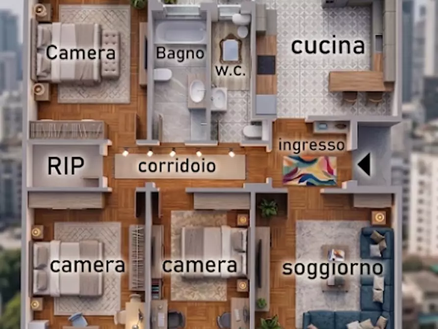 Immagine 42 di Appartamento in vendita  in Via Enrico De Nicola a Bologna