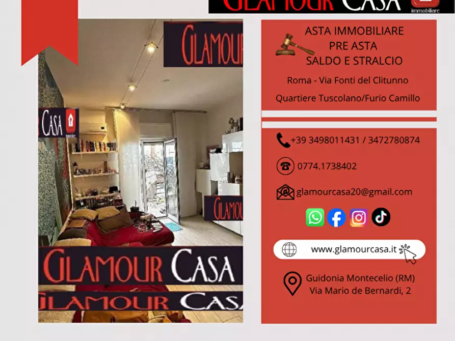 Immagine 3 di Appartamento in vendita  in Via Fonti del Clitunno a Roma