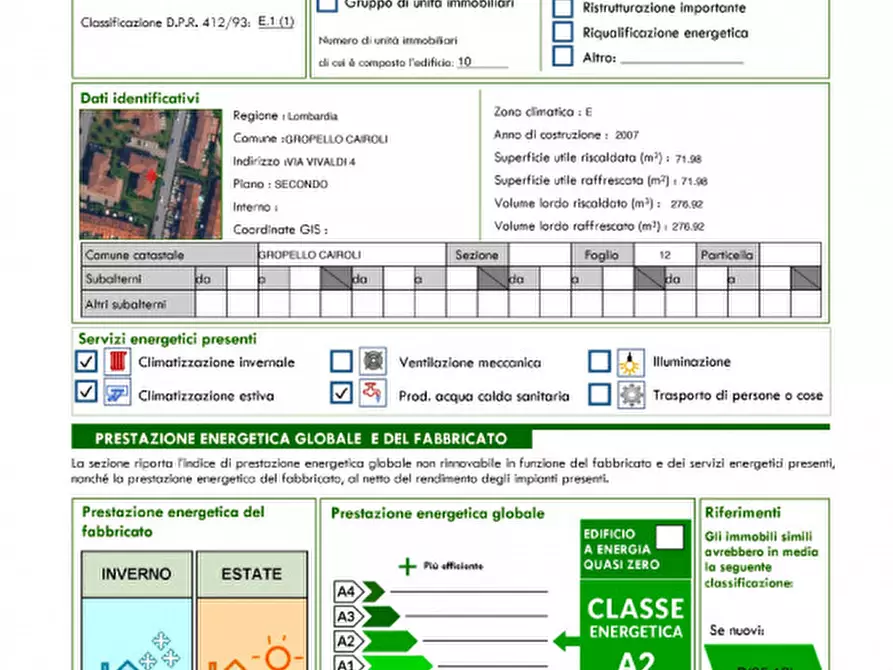 Immagine 33 di Appartamento in vendita  in via Gioacchino Rossini n° 5 a Gropello Cairoli