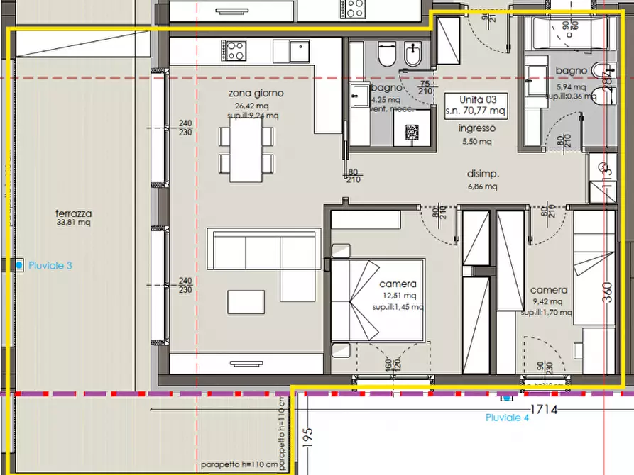 Immagine 22 di Appartamento in vendita  in Via della Mendola - Alte Mendelstraße a Bolzano