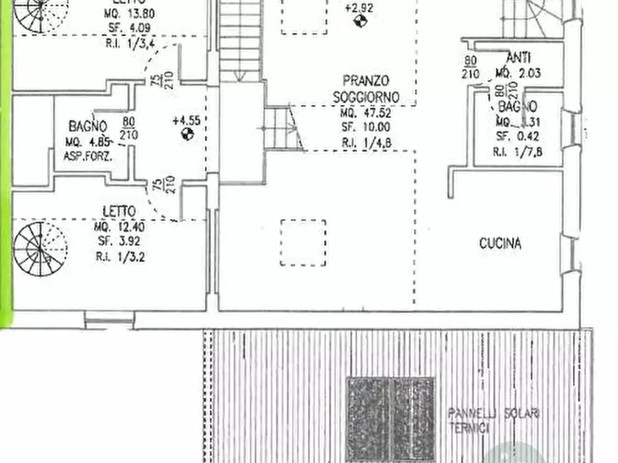 Immagine 16 di Villetta a schiera in vendita  in strada statale 468 Motta 84 a Carpi