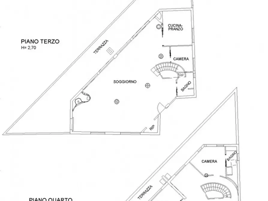 Immagine 40 di Attico in vendita  in Via Cristoforo Colombo a Abano Terme