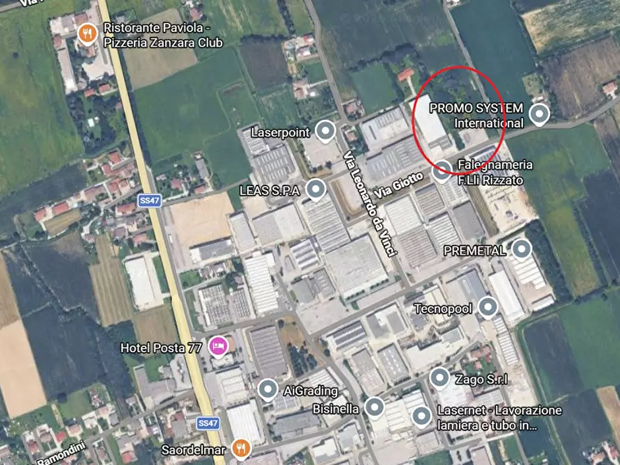 Immagine 3 di Terreno in vendita  in via Giotto, 560 a San Giorgio In Bosco