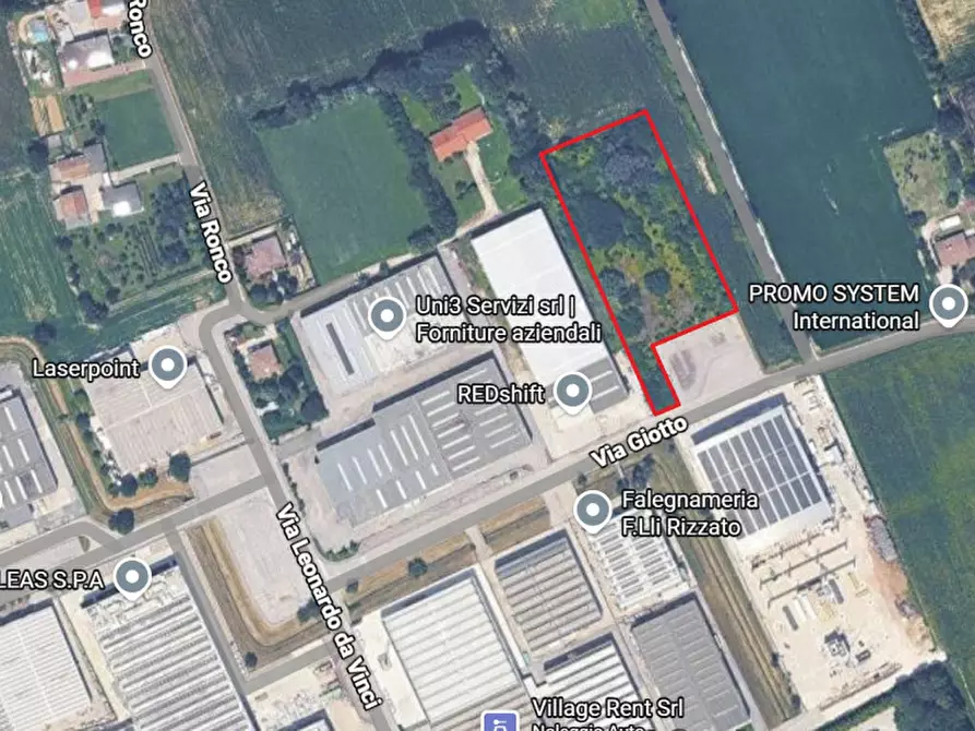 Immagine 4 di Terreno in vendita  in via Giotto, 560 a San Giorgio In Bosco