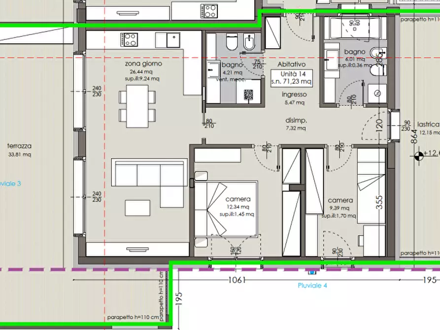 Immagine 22 di Appartamento in vendita  in Via della Mendola - Alte Mendelstraße a Bolzano