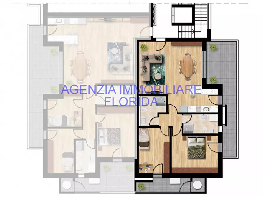 Immagine 2 di Appartamento in vendita  in Via Grazia Deledda a Camposampiero
