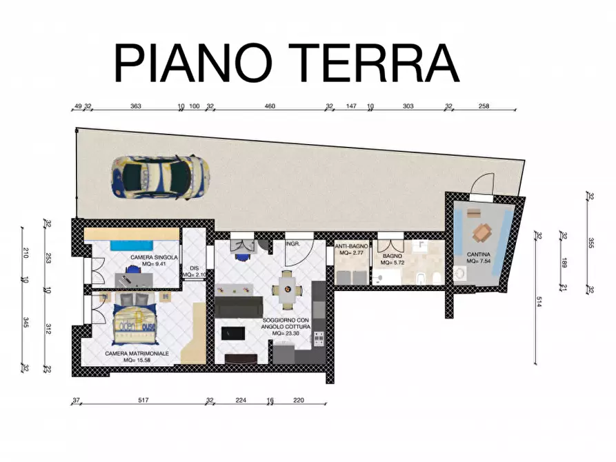 Immagine 14 di Appartamento in vendita  in Via Alfredo Calzolari 22 a Molinella