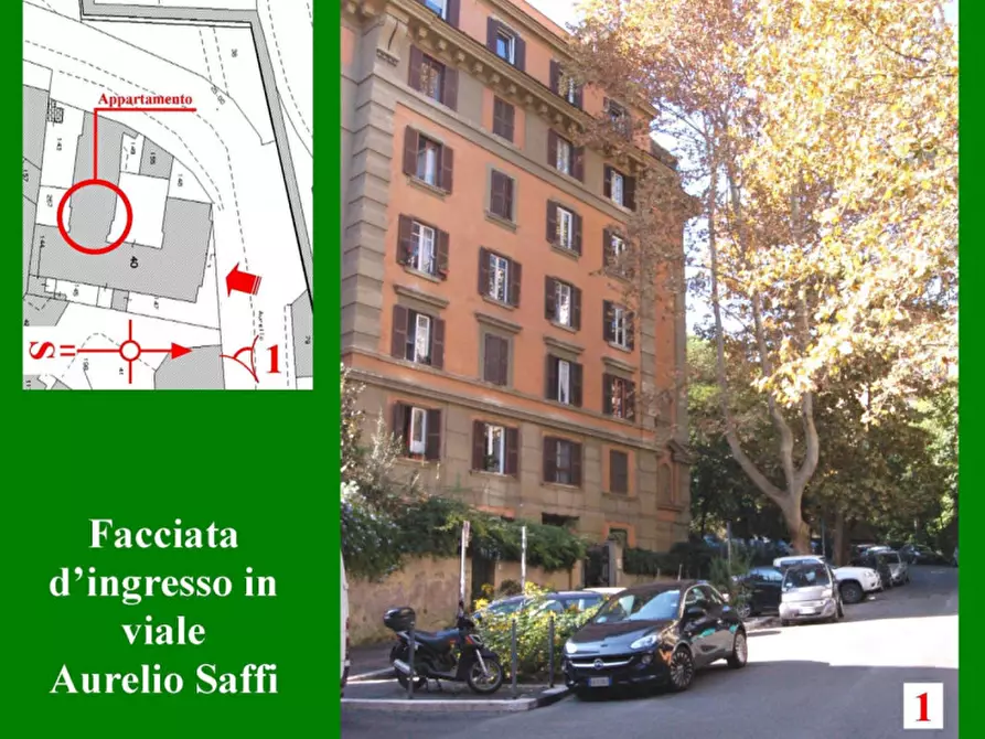 Immagine 4 di Attico in affitto  in Viale Aurelio Saffi, 25 a Roma