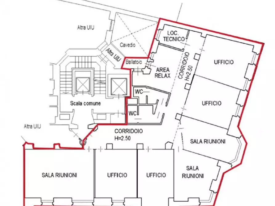 Immagine 15 di Ufficio in affitto  in VIA DURINI a Milano
