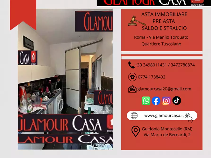 Immagine 4 di Appartamento in vendita  in Via Manlio Torquato a Roma