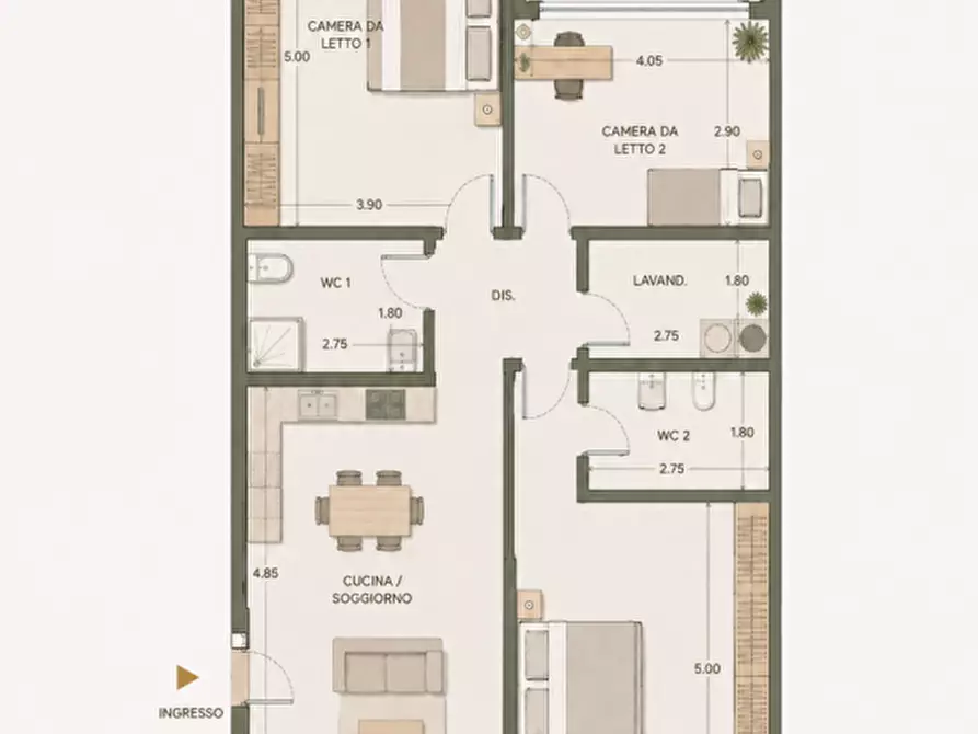Immagine 9 di Casa bifamiliare in vendita  a San Giovanni La Punta