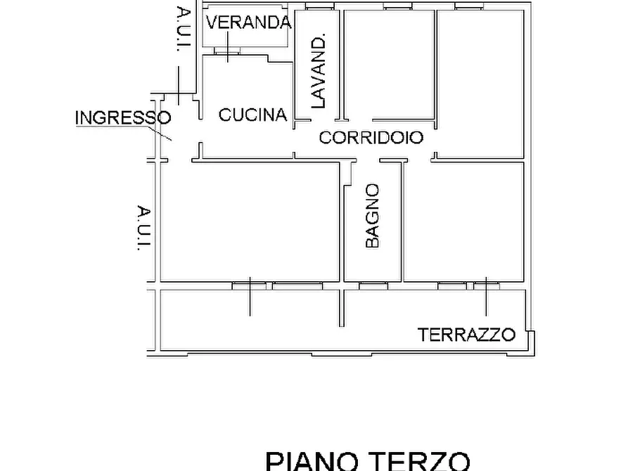 Immagine 23 di Appartamento in vendita  in via Giovanni Amendola, n. 6 a Vicenza