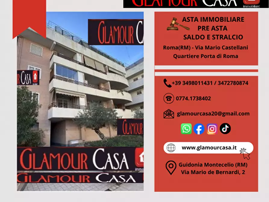 Immagine 1 di Appartamento in vendita  in Via Mario Castellani a Roma