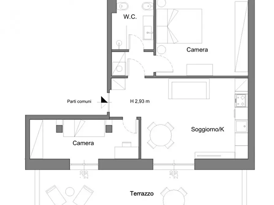 Immagine 35 di Appartamento in vendita  in via carlo d'adda, 1a a Milano