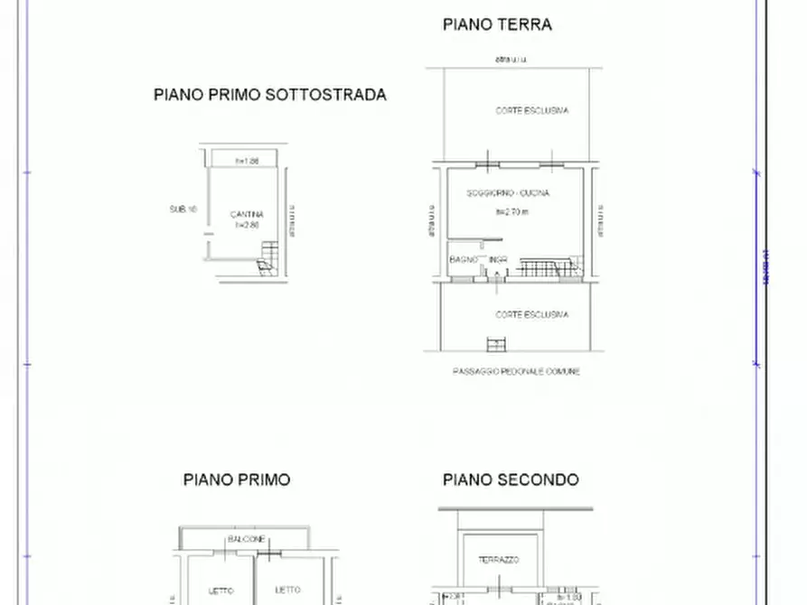Immagine 42 di Villetta a schiera in vendita  in Via Lanaroli a Verona