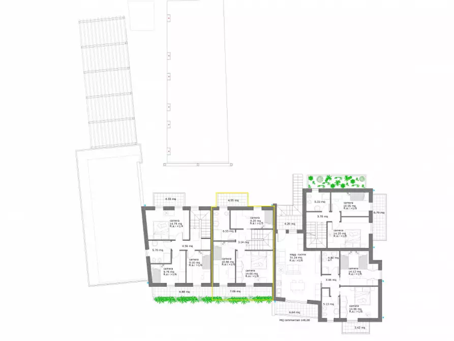 Immagine 6 di Villetta a schiera in vendita  a Mozzecane