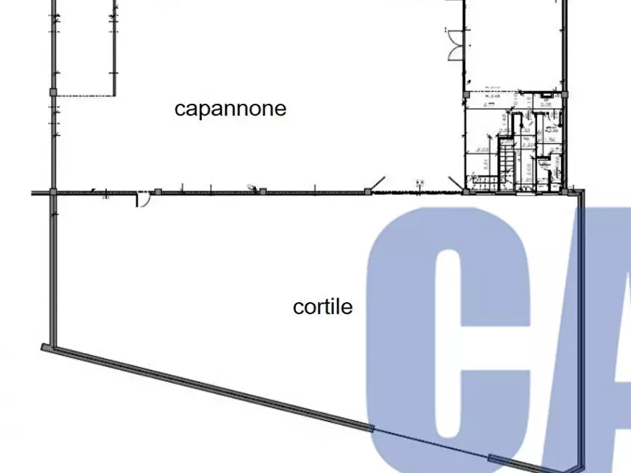Immagine 1 di Magazzino in affitto  in VIA ROMAGNA a San Giuliano Milanese
