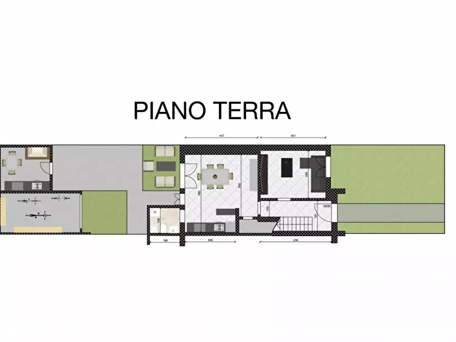 Immagine 33 di Villetta a schiera in vendita  in Via Opera Pia 63 a Argenta