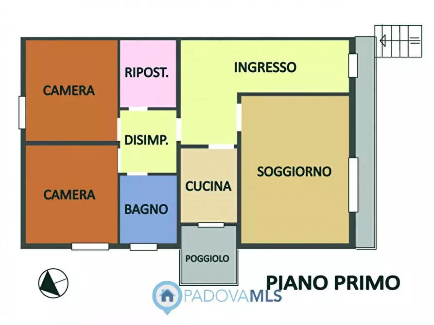 Immagine 14 di Appartamento in vendita  in via torquato tasso a Noventa Padovana