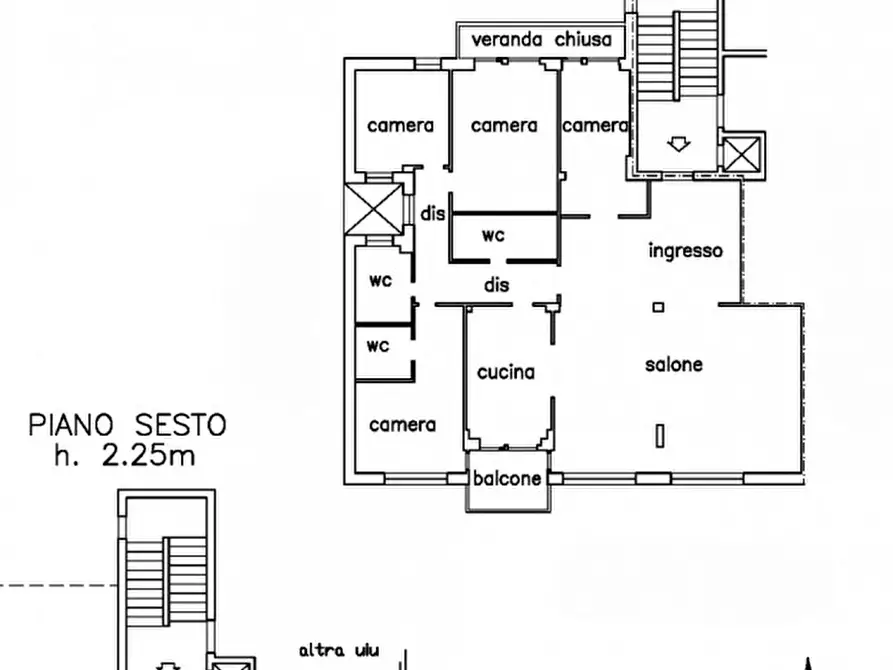 Immagine 76 di Appartamento in vendita  in Via Braccio Martello 63 a Lecce