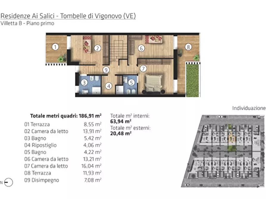 Immagine 42 di Appartamento in vendita  in via  Vigonovese 400 a Padova