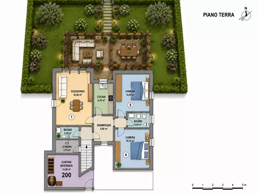 Immagine 16 di Appartamento in vendita  in Via Panoramica a Zola Predosa
