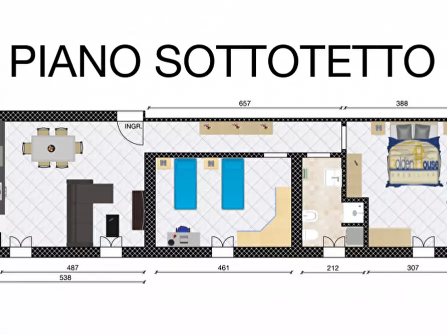 Immagine 32 di Attico in vendita  in Via Fascinata 94/2 a Argenta
