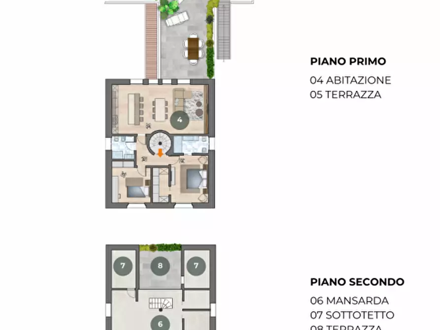 Immagine 14 di Casa bifamiliare in vendita  in Viale Trieste 255 a Vicenza