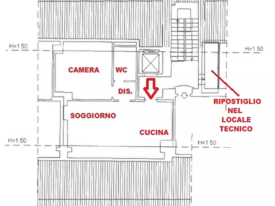 Immagine 13 di Appartamento in affitto  in CORSO VITTORIO ALFIERI 394 a Asti
