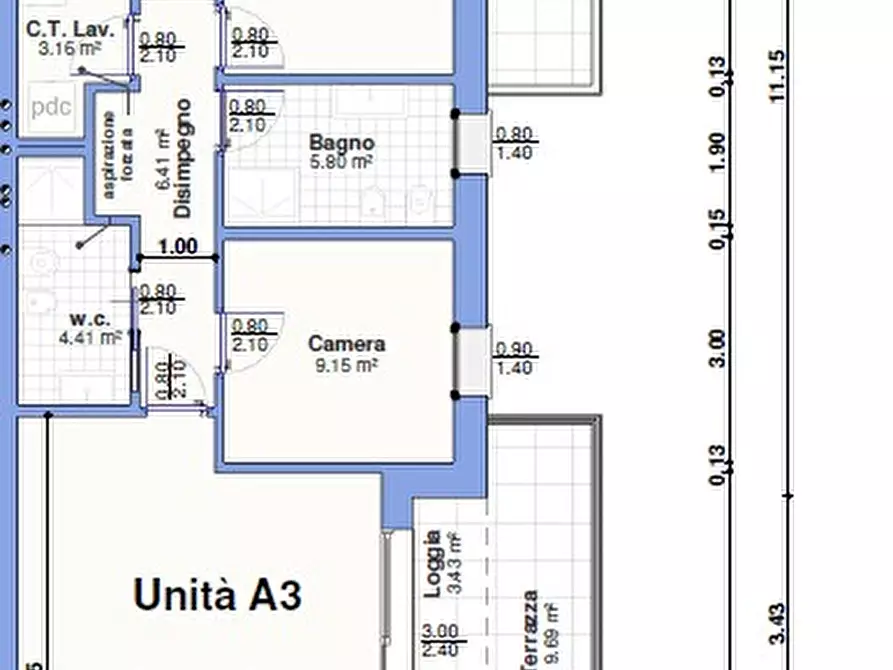 Immagine 11 di Appartamento in vendita  in Via G. Comisso a Preganziol