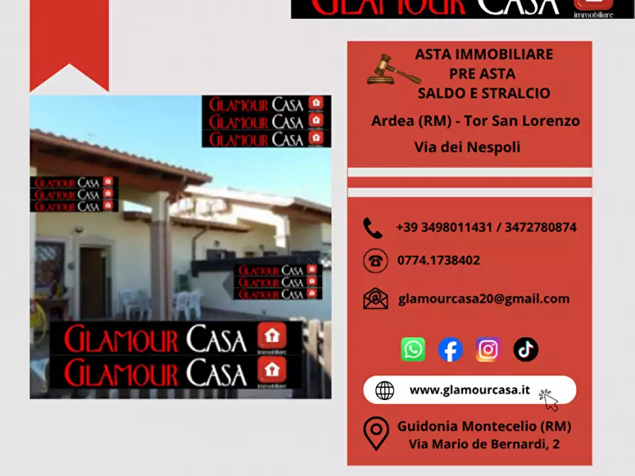 Immagine 1 di Villa in vendita  in Via dei Nespoli a Ardea