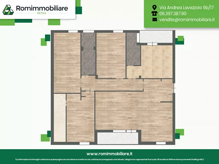 Immagine 31 di Appartamento in vendita  in Via Pio Emanuelli a Roma