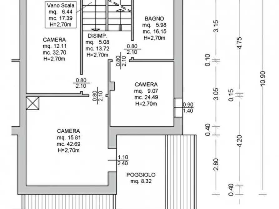 Immagine 22 di Casa trifamiliare in vendita  in Via Frassanedo a Legnaro