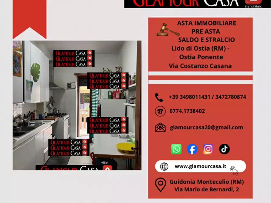 Immagine 3 di Appartamento in vendita  in Via Costanzo Casana a Roma